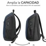 Subblim Mochila SUBBP-5NXAP02 Xpand Air Padding para Portátil 15.6", Protección 360°, 21L Expandible, USB-C, Azul, Unisex